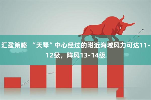 汇盈策略  “天琴”中心经过的附近海域风力可达11-12级，阵风13-14级